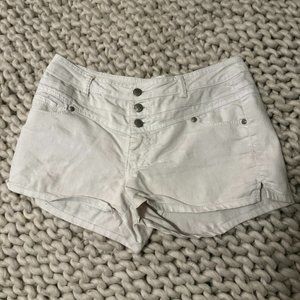 Rue 21 white high waisted shorts - 5/6